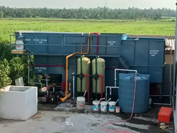 Instalasi STP compact untuk fasilitas bangunan